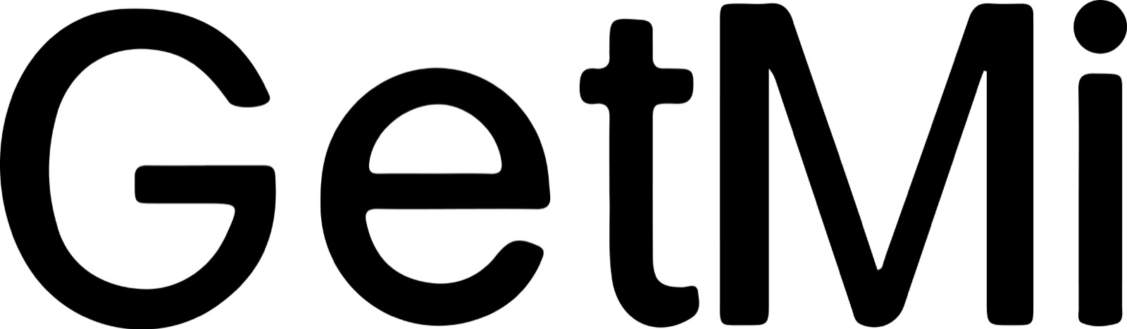 Фирменное написание GetMi для раздела контактов